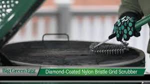 BIG GREEN EGG - Diamond coated nylon bristle scrubber