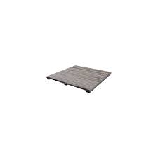 BIG GREEN EGG - Distressed Acasia Wood Insert Modular Workspace