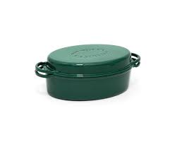 BIG GREEN EGG - Geëmailleerde Ovale Braadpan - 4L