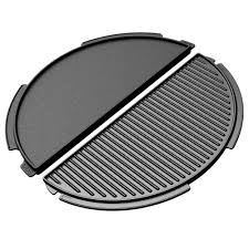BIG GREEN EGG - HALVE BAKPLAAT - L