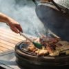 BIG GREEN EGG - Silicone Tipped Tongs - 40 cm