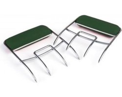 BIG GREEN EGG - Stainless Steel Meat Claws + Soft Hand Handles