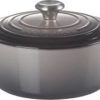 LE CREUSET - Stoofpan Rond in Geëmailleerd Gietijzer 24cm flint
