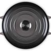 LE CREUSET - Stoofpan Rond in Geëmailleerd Gietijzer 24cm flint