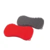 DOTZ - schuurspons uit silicone grijs of rood 13x8cm
