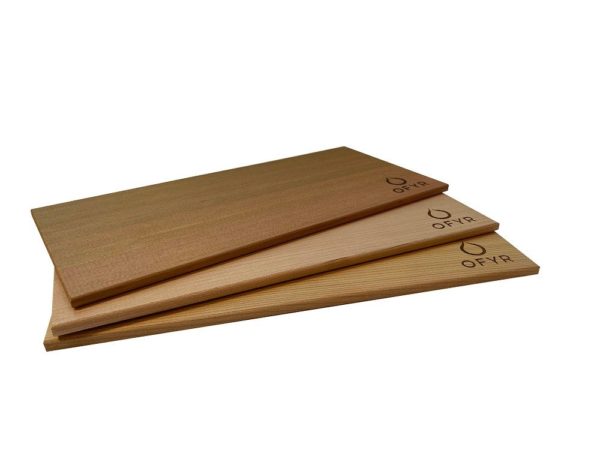 Cederhouten plankjes set OFYR - set van 3