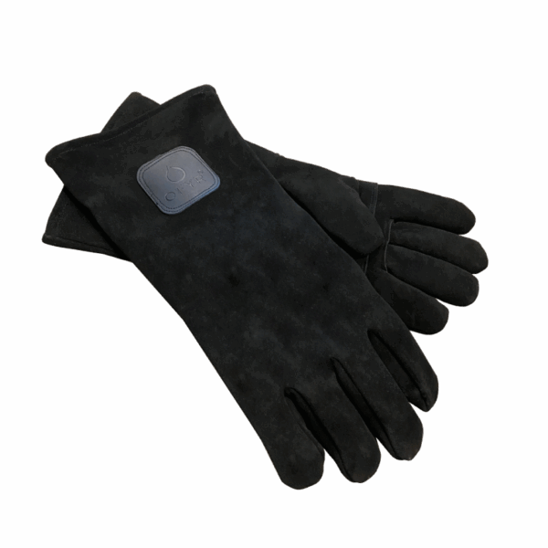 Handschoenen leer zwart OFYR
