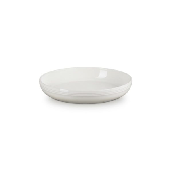 LE CREUSET - Diep Bord Coupe Meringue 22cm