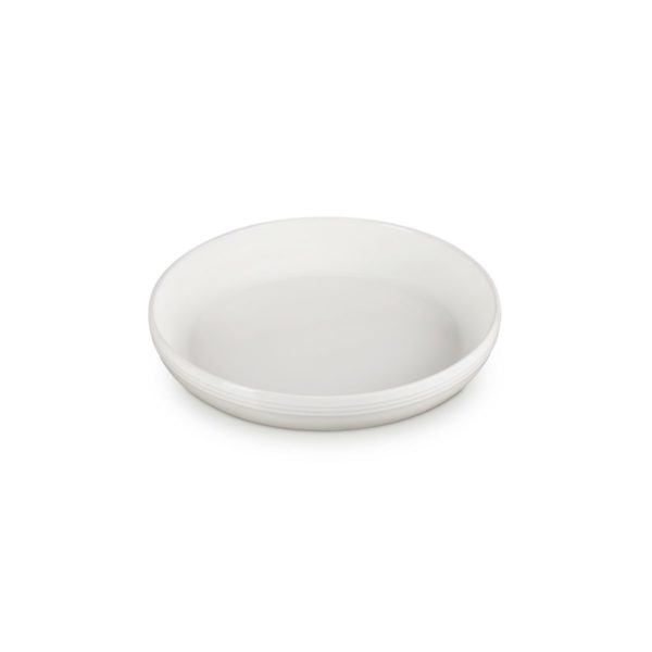 LE CREUSET - Diep Bord Coupe Meringue 22cm