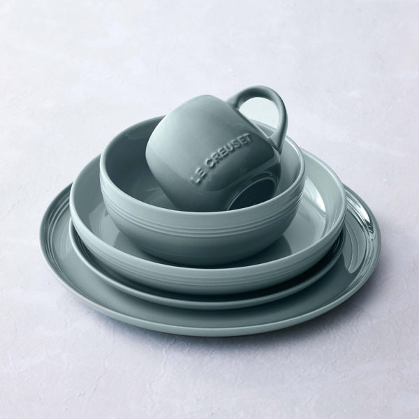 LE CREUSET - Diner bord Coupe Sea Salt 27cm