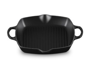 Le Creuset - Gietijzeren Hoge Grillpan 30x30cm - Zwart