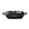 Le Creuset - Gietijzeren Hoge Grillpan 30x30cm - Zwart