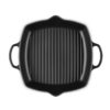 Le Creuset - Gietijzeren Hoge Grillpan 30x30cm - Zwart