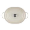 Le creuset - Oblong braad stoofpan bamboo Merinque