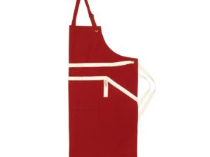 Le Creuset - Schort van textiel in Kersenrood