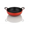 Le Creuset * Gietijzeren Balti Dish Wokpan - 24cm - Kersenrood