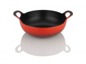 Le Creuset * Gietijzeren Balti Dish Wokpan - 24cm - Kersenrood