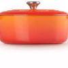 Le Creuset * Gietijzeren ovale braadpan in Oranjerood 40cm 13,9l