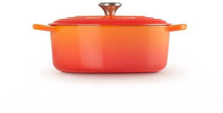 Le Creuset * Gietijzeren ovale braadpan in Oranjerood 40cm 13,9l