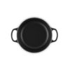 LE CREUSET * Gietijzeren ronde braadpan in Mat Zwart 20cm 2,4l