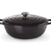 Le Creuset * Marmite Braadpan Signature 'Mat Zwart' Ø24cm - 3.1L