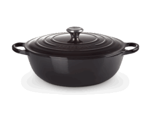 Le Creuset * Marmite Braadpan Signature 'Mat Zwart' Ø24cm - 3.1L