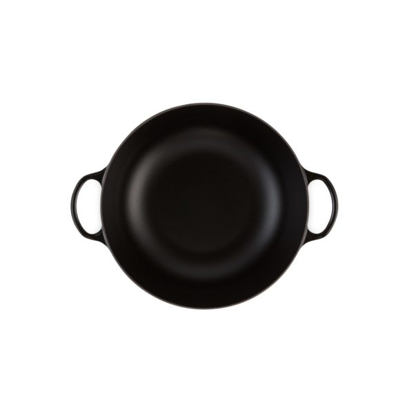 Le Creuset * Marmite Braadpan Signature 'Mat Zwart' Ø24cm - 3.1L