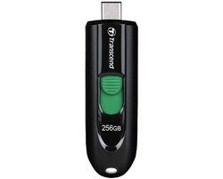 Transcend JetFlash 790C USB-stick 256 GB Zwart TS256GJF790C USB-C 3.2 Gen 1