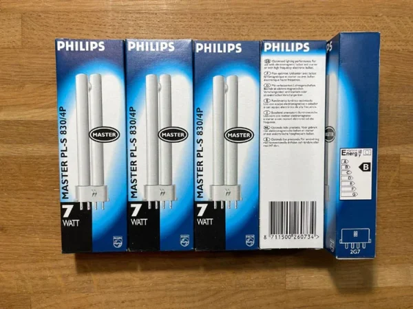 Philips PL-S 7W 830 4P (MASTER) - Warm Wit - 4-Pin