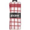 ziczac Thee- en keukendoek geblokt - Set van 3 - 55x75 cm - Rood