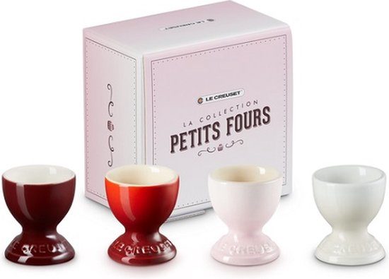 LE CREUSET - Eierdopjes Set van 4