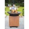 OFYR - Classic 100 PRO - Corten - Barbecue - Plancha Bakken - 100x100x101 cm