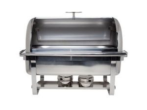 Cosy & Trendy CT PROF CHAFING DISH GN1-1 INOX ROLL TOP STAPELBAAR - 35X59X42 Cosy & Trendy CT PROF CHAFING DISH GN1-1 INOX ROLL TOP STAPELBAAR - 35X59X42