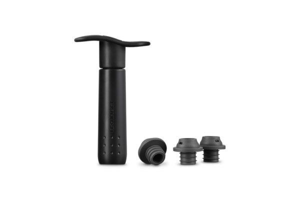 LE CREUSET - WIJNPOMP WA137 WA MatZwart Met 3Stops LE CREUSET - WIJNPOMP WA137 WA MatZwart Met 3Stops