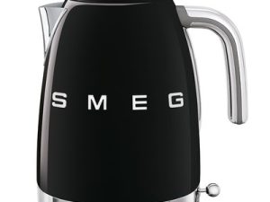 SMEG- waterkoker 1,7 zwart KLF04BLEU