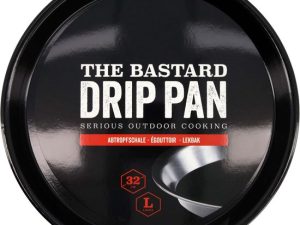 THE BASTARD - Drip Pan Medium - 28 cm rond
