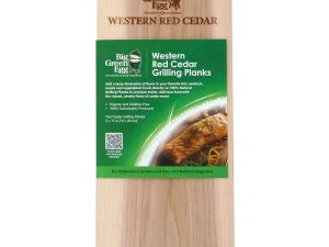 BIG GREEN EGG - Western Red Cedar - Rookplankje BIG GREEN EGG - Western Red Cedar - Rookplankje