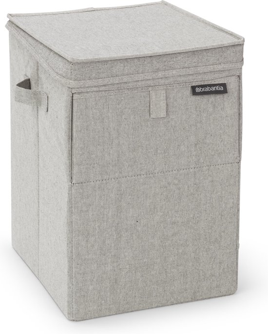 BRABANTIA STAPELBARE WASBOX GREY 120428