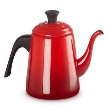 LE CREUSET - Barista Waterketel in Kersenrood 0,7l