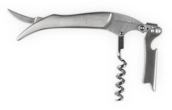 LE CREUSET - Kurkentrekker / Kelnersmes Premium RVS LE CREUSET - Kurkentrekker / Kelnersmes Premium RVS