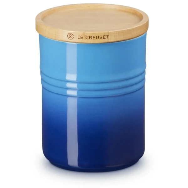 LE CREUSET - Voorraadpot Azure Ø 10 cm Hoog- azure