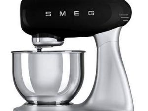 SMEG KEUKENROBOT ZWART SMF01BLEU