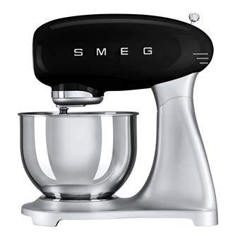 SMEG KEUKENROBOT ZWART SMF01BLEU