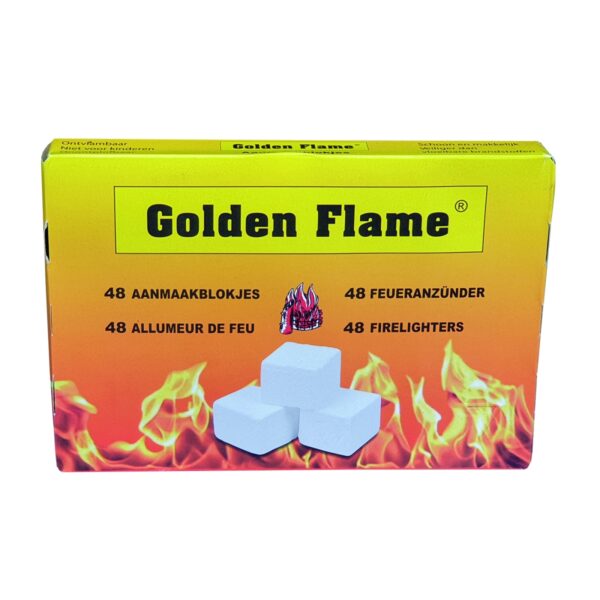 Golden Flame 48 aanmaakblokjes