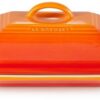 LE CREUSET - Botervloot 17cm Oranjerood