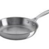LE CREUSET - RVS PLUS Diepe Koekenpan in 24cm