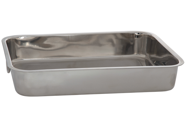 COSY & TRENDY - CT PROF BRAADSLEDE INOX 32.5X23.5XH6.5CM 0.7MM