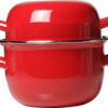 COSY & TRENDY - HORECA MOSSELPOT 1,2KG ROOD 2,8L 18CM
