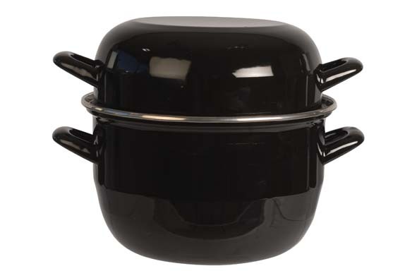 COSY & TRENDY - MOSSELPOT 18CM ZWART INDUCTIE