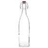 KILNER - VIERKANTE FLES MET PLASTIC BEUGELSLUITIN